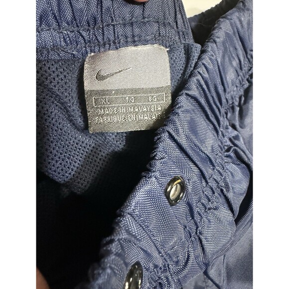 Nike Men’s Size XL VTG 90s Y2K Travis Scott Swoosh Lined Wide Leg Athletic Pants - Picture 13 of 13